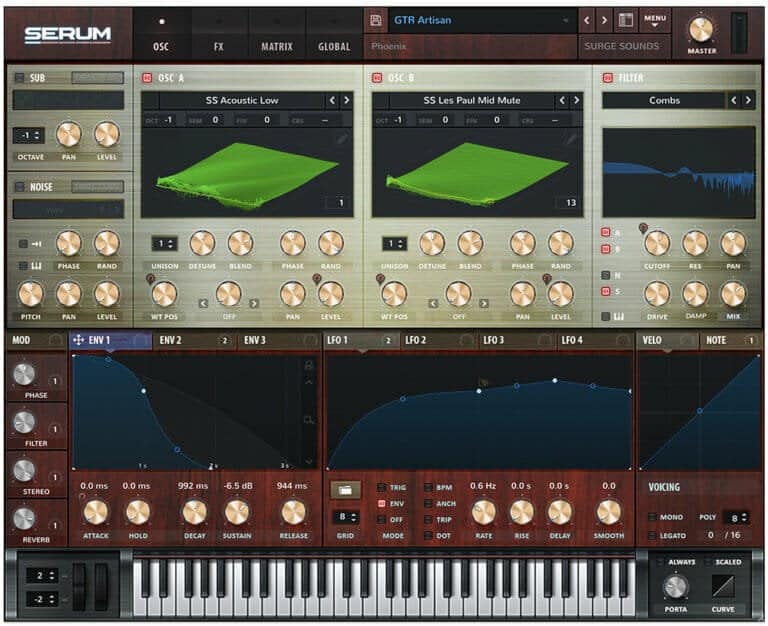 woodgrain free serum skin