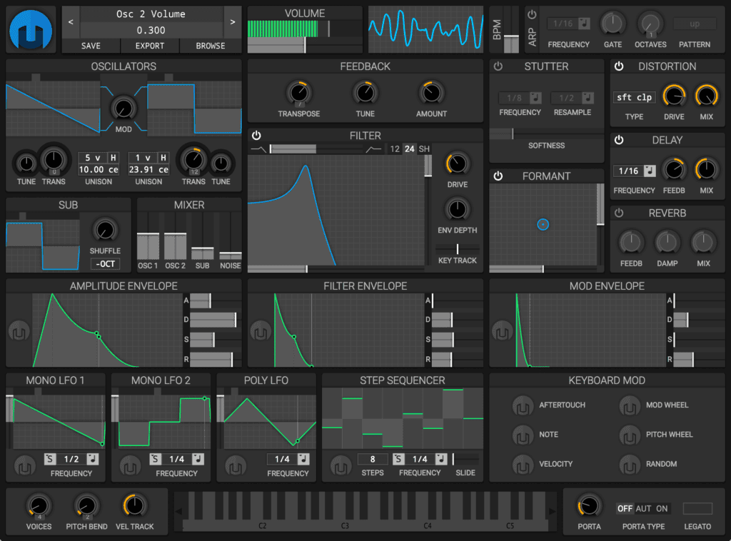 helm free synth