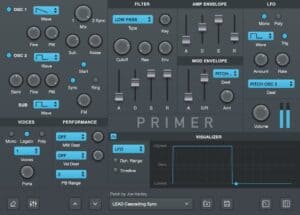Primer Free Synth VST Screenshot